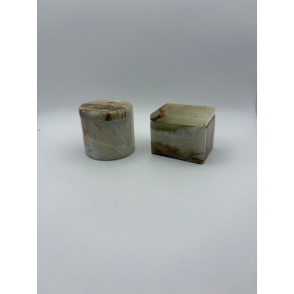 Natural Stone Decorative Storage Jars